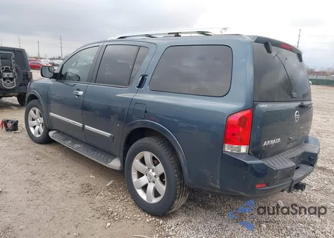 2014 Nissan Armada Sl z USA, uszkodzony, nr VIN 5N1BA0ND4EN600673
